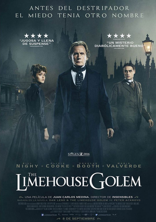 Tráiler de ‘The Limehouse Golem’. Bill Nighy investigando asesinatos en el Londres victoriano.