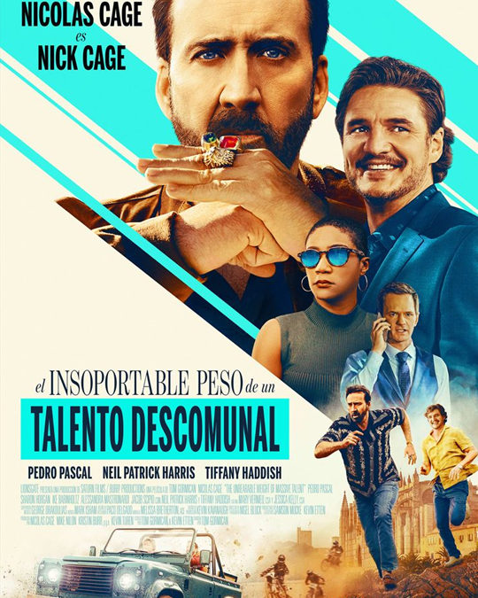 EL INSOPORTABLE PESO DE UN TALENTO DESCOMUNAL – Tráiler Español [HD] (2022)