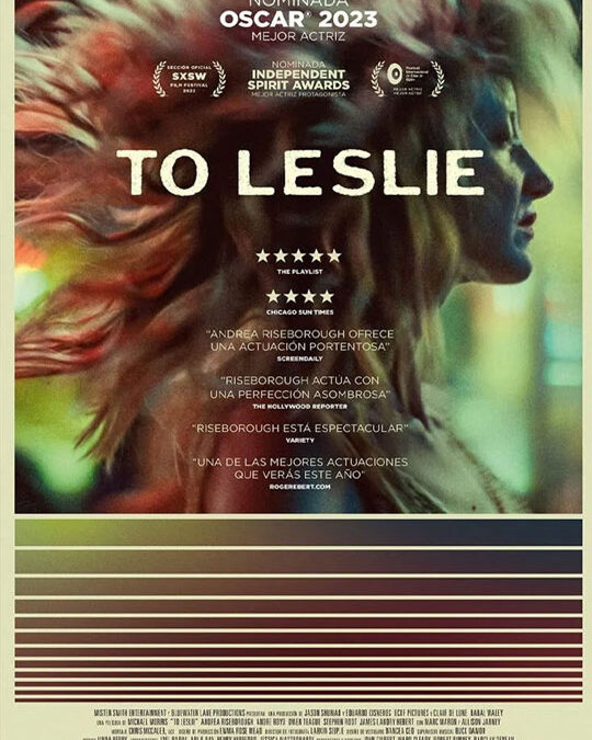 TO LESLIE – Tráiler Español [HD] (2023)