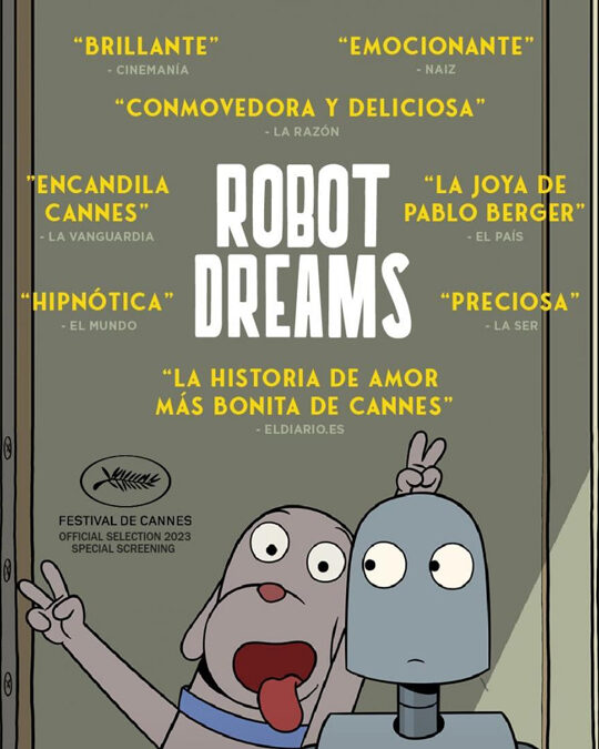 ROBOT DREAMS (2023) – Teaser Tráiler Español [4K][5.1]