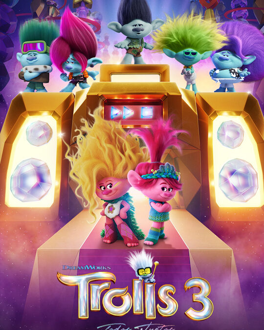 TROLLS 3: TODOS JUNTOS (2023) – Tráilers 1-2-3 Español [2K][5.1]