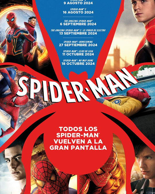 SPIDER-MAN REGRESA A LOS CINES (2024) – Tráiler Español [HD-DCP][Castellano 2.0-5.1]