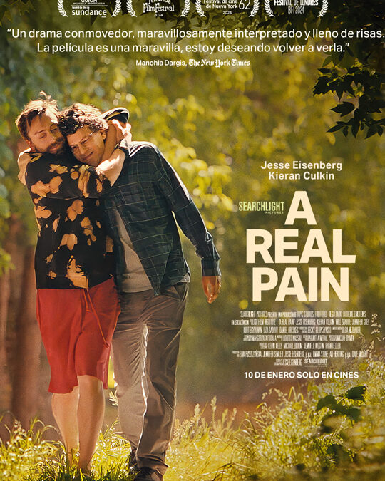 A REAL PAIN (2024) – Tráiler #1 Español [HD][Castellano 2.0]