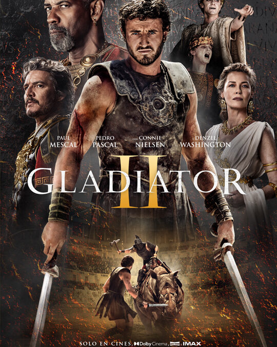 GLADIATOR II (2024) – Tráiler #2 Español [HD-DCP][Castellano 2.0-5.1]