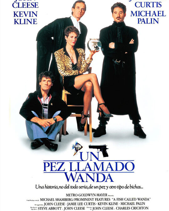 UN PEZ LLAMADO WANDA (1988) – Tráiler Español [VHS][Castellano 2.0]